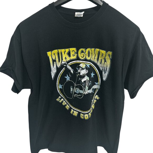 Luke Combs What You See Is What You Get 2021 Black Tour Concert T-Shirt Mens XXL - Picture 1 of 6